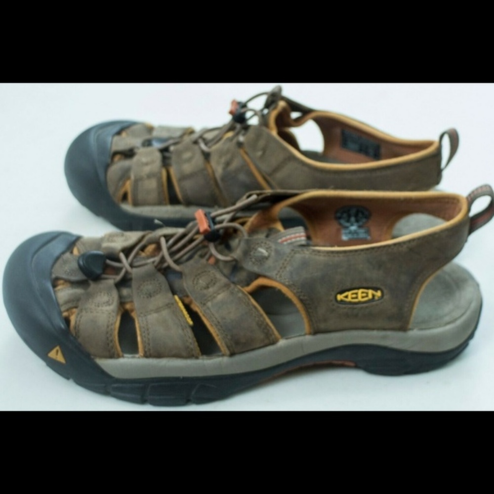 Keen Mens Sandles Waterproof Brown Size 10